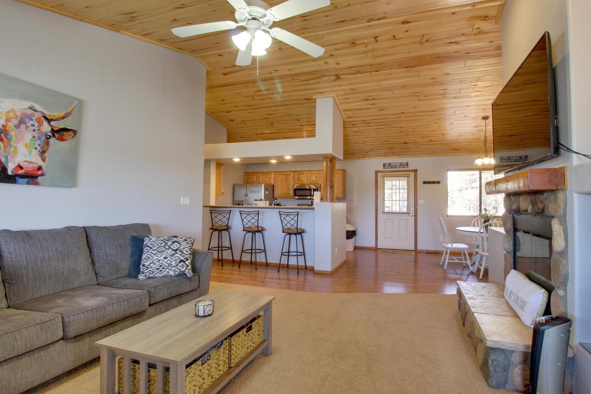 Overgaard Cabin Near Sitgreaves National Forest! Exterior foto